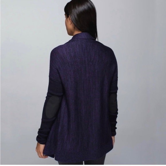 Lululemon | Wrap It Up Sweater in Black Grape / Going Grape - Picture 2 of 11